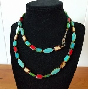 Gorgeous Czech glass necklace